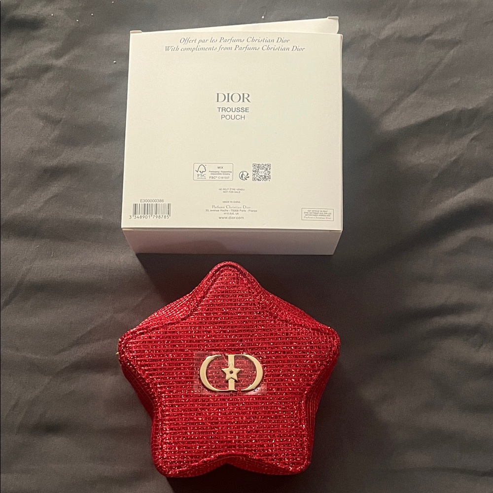 Dior Glittering Red Star Case